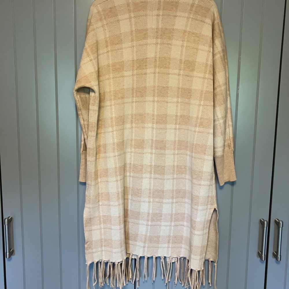 Rachel Zoe Open Front Long Duster - Picture 4 of 6